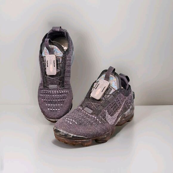 Nike Shoes - Nike Air‎ Vapormax Sz 6.5 2020 Flyknit FK TRIPLE BLACK DARK GREY
